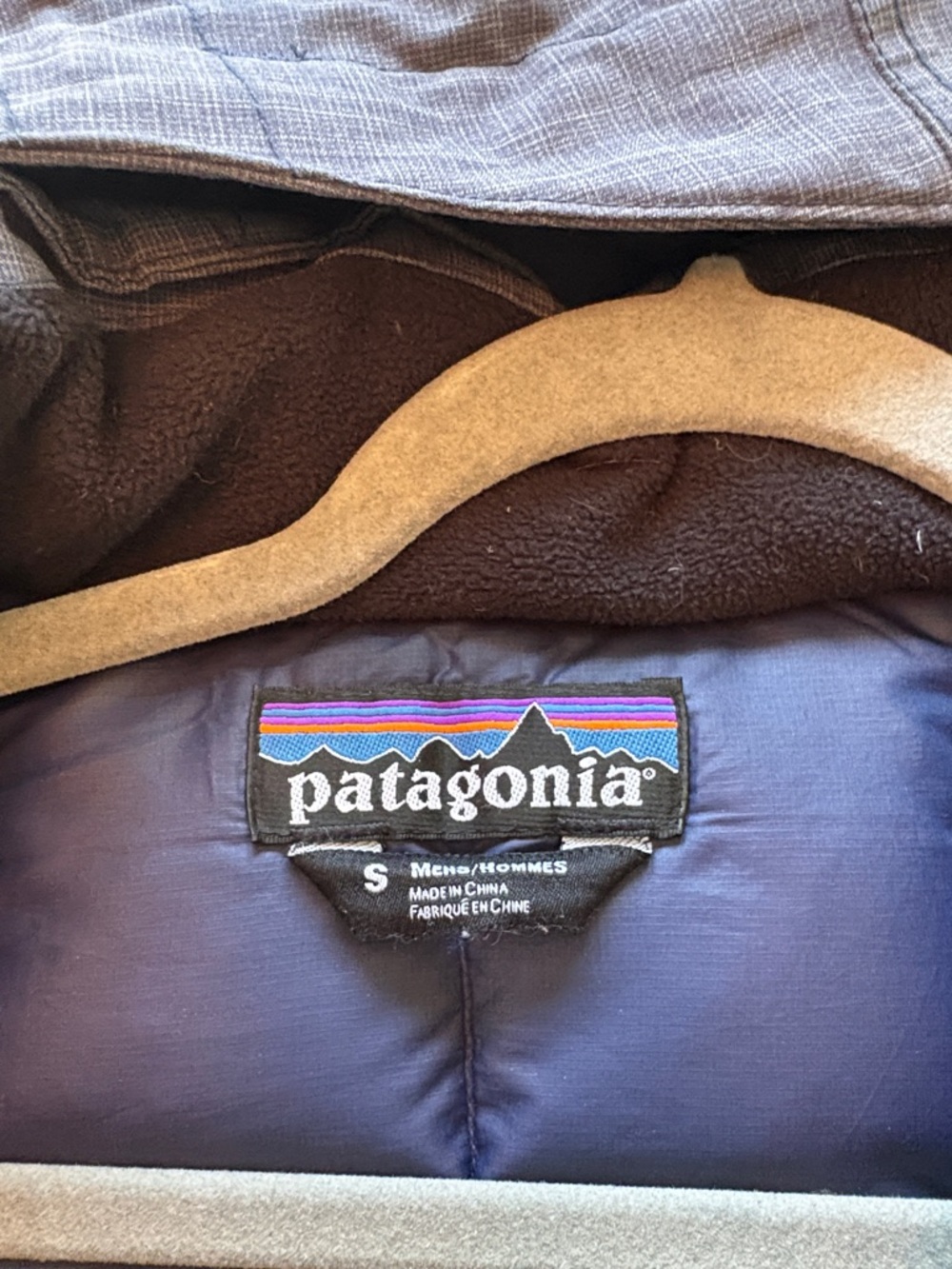 Patagonia Men's Jacket Heathered Navy - Picture 2 of 16